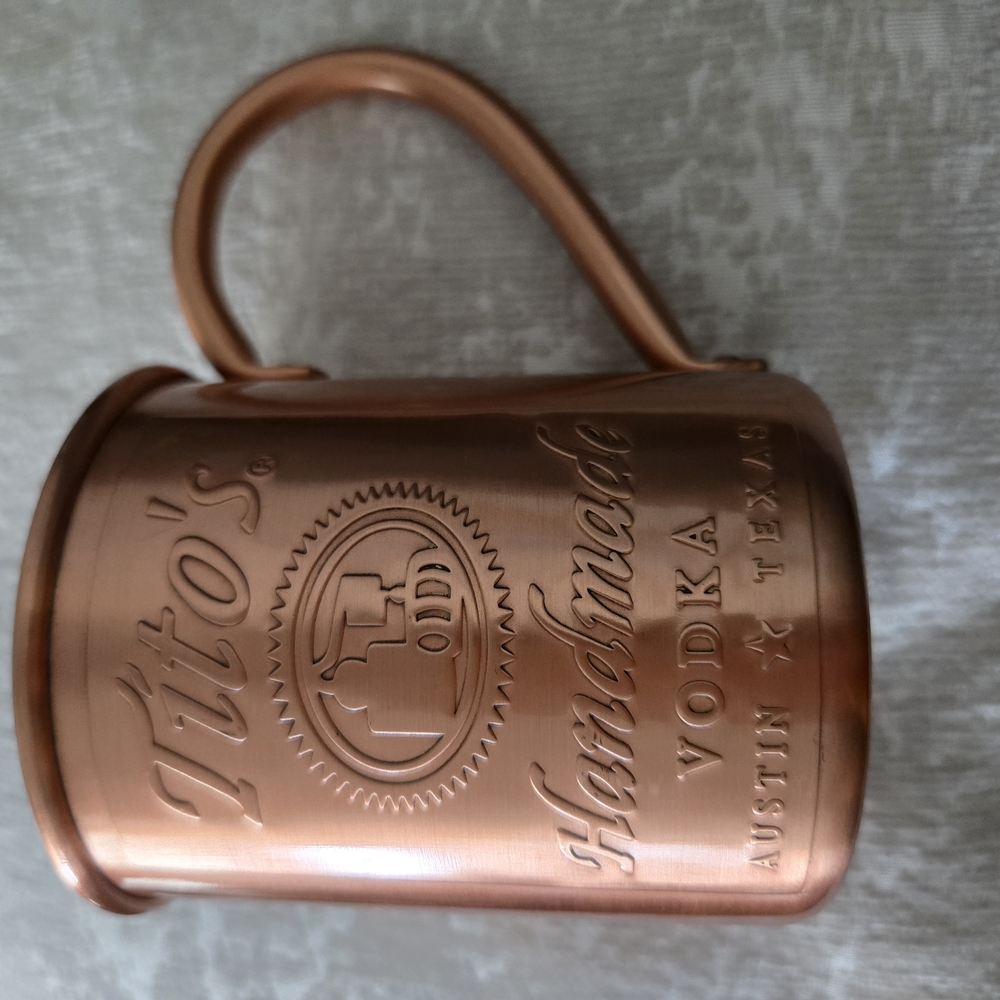 Tito's Handmade Vodka Copper Mug